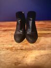 Chie Mihara Black Suede Booties Size 38