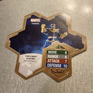 Heroscape Marvel: The Conflict Begins - THANOS Card Only - Picture 1 of 2