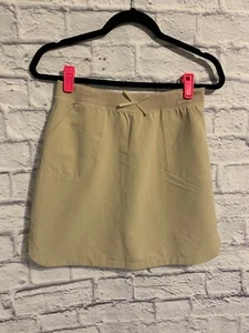 NWT Nautica size 14 khaki skirt w/built in shorts & elastic waist - Picture 1 of 6