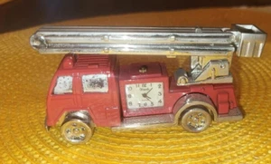 fire truck clock battery operated - Picture 1 of 4