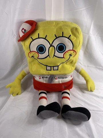 SpongeBob Ohio State University Buckeyes 24” Applause Plush 2003 Cover