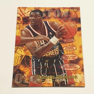 Tarjeta Fleer Hakeem Olajuwon 1995-96 - Houston Rockets - Imagen 1 de 1