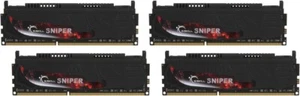 G.SKILL 16GB(4 x 4GB) 2133MHz PC3-17000 Desktop Memory Model F3-17000CL9Q-16GBSR - Picture 1 of 3