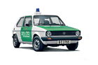Italeri 1/24 Volkswagen Vw Golf Polizei