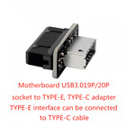 19/20P To Type E Adapter Connecter For Motherboard Usb3.0/3.1 19Pin Port
