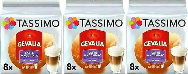 3 X Packs Tassimo White Chocolate COCONUT MILK T Discs Capsules - 24 Photo Related