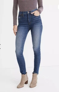 New Madewell 10” High Rise Skinny Jeans In Size 25 Brockton Wash - Picture 1 of 5