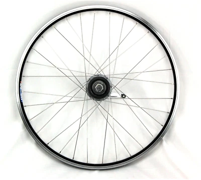 Hinterrad 26" schwarz 32-Loch Felge mit 7-Gang Nexus Nabenschaltung mit Zubehör - Bild 1 von 4