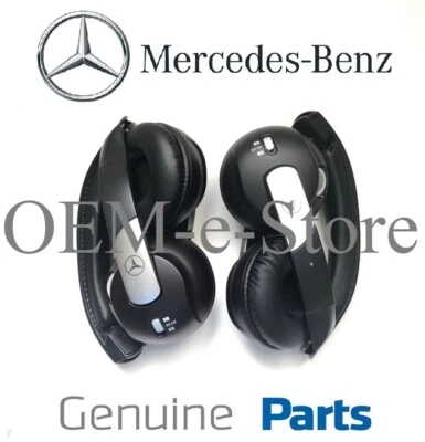 2009-2012 Mercedes GL450 GL500 GL550 R350 Entertainment TWO Wireless Headphones - Image 1 of 4