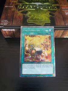 Yugioh Stampede - Fire Formation - Tenki - Platinum Secret Rare - RA04-EN201 - Picture 1 of 1