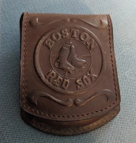 Red Sox Leather Belt Pouch Holster Cover