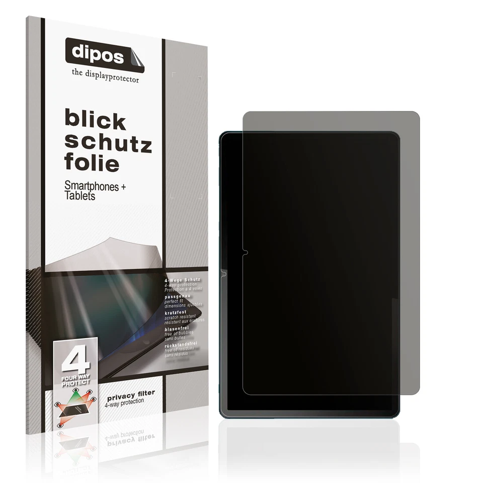 Screen Protector for Motorola Tab G70 Privacy Filter 4-Way Protection dipos - Image 1 of 4