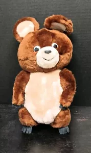 Vintage 1980 Moscow Olympics Mascot MISHA The Bear 12" - Picture 1 of 8