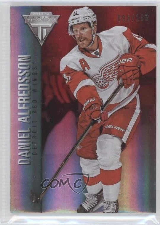 2013-14 Panini Titanium Draft Position Number /100 Daniel Alfredsson #21 HOF - Image 1 of 2