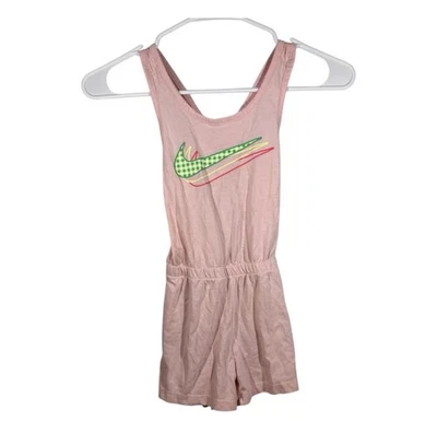 Розовый комбинезон для девочек Nike размер S - Изображение 1 из 2