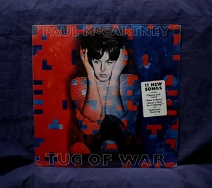 PAUL McCARTNEY~VERY RARE SEALED LP~TUG OF WAR~1982 1stPRESS~W/HYPE STICKER~OOP - Picture 1 of 2