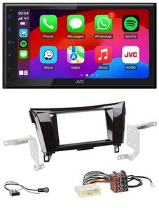 JVC Bluetooth 2DIN MP3 DAB USB Autoradio für Nissan Qashqai X-Trail ab 14 - Bild 1 von 10