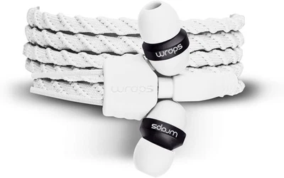 WRAPS in ear headphones, Wristband headphones 3.5mm Jack, Various Colours - Image 1 of 4