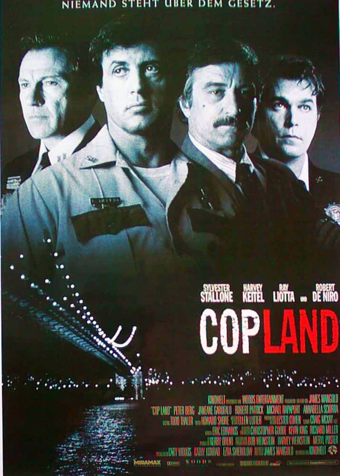 Cop Land - Sylvester Stallone - Robert De Niro - Filmposter 37x53cm gerollt - Bild 1 von 1