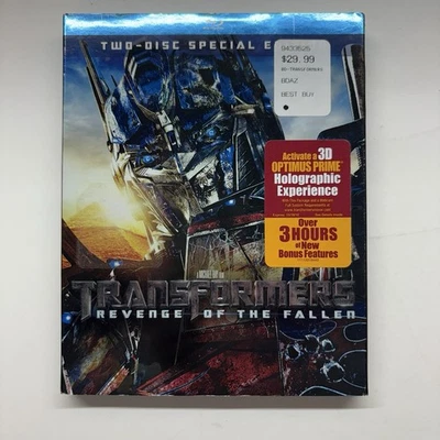 Transformers Revenge of the Fallen 2-Disc Special Edition Blu-ray 2009 - Image 1 of 4