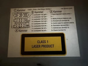 Becker Cascade BE7908 Radio Navigationssystem für BMW E30 E36 E46 E34 E32 E31 Z3 - Bild 1 von 7