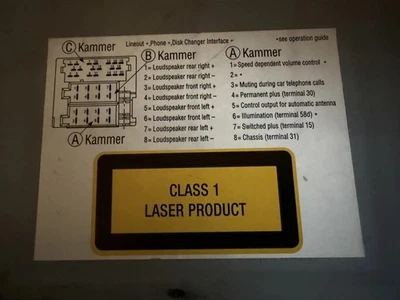 Becker Cascade BE7908 Radio Navigationssystem für BMW E30 E36 E46 E34 E32 E31 Z3 - Bild 1 von 4