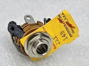 NOS Switchcraft 1/4" Mono Jack JAX 14B - Bild 1 von 4
