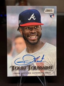 2019 TOPPS Stadium Club Touki Toussaint Auto RC #SCA-TT Braves - Bild 1 von 2