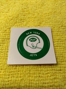 Pegatinas Chiquita NFL 1970 New York Jets 1970-71 extremadamente raras 1971 ex casi nuevas - Imagen 1 de 2