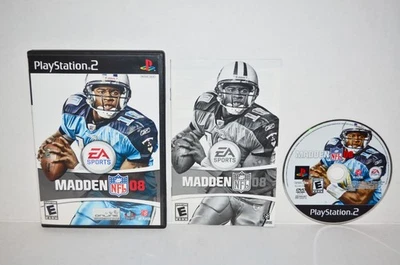 Madden NFL 08 (Sony PlayStation 2, 2007) PS2 CIB Football EA Video Game MINT🔥 - Image 1 of 3