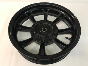 Quadro3-350S wheel, Frame 3 E4 - aluminum rear wheel - gloss black - Picture 1 of 6