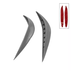 Bumper Corner Rubber Strip GRAY Extended Protector Guards for Crash Bar Scratch - Picture 1 of 10