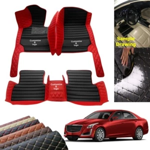 For Nissan All Models Custom Car Floor Mats Luxury Anti-slip Carpets All Weather - Imagen 1 de 27