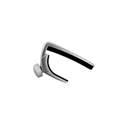 Planet Waves NS Capo Simple One-Handed Operation Capo - Silver , New! - image 1 of 2