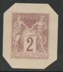France Postal Stationery Cut Out A17p5f290