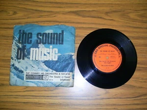 Ray Conniff, His Orchestra & Singers - The Sound Of Music (CBS 1965) 7" Single - Picture 1 of 1