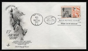 #C58 15c Statue of Liberty, Art Craft FDC **ANY 5=FREE SHIPPING** - Picture 1 of 1