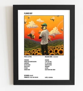 Tyler, The Creator Poster Flower Boy Album Art Polaroid Style Rap A5, A4 & A3 - Picture 1 of 1