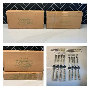 NEU Avon Sweet Country Harvest Silberbesteck Besteck Edelstahl Full Service für 8 - Bild 1 von 4