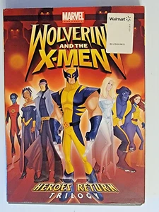 Marvel Wolverine and The X-Men Heroes Return Trilogy DVD 2009 W/Slipcover - Picture 1 of 1