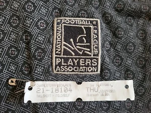 PETE STOYANOVICH National Football League Players Association polo shirt, NFLPA - Picture 1 of 6