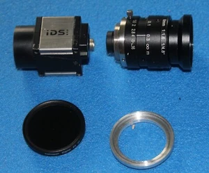 Kamera IDS Imaging UI-5880CP-M-GL  Monochrom Industriekamera mit Lens 6mm - Bild 1 von 16