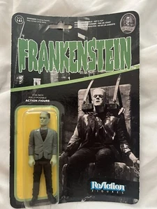FRANKENSTEIN ReAction Retro Figure Funko MONSTERS 3.75" Action Figure UNPUNCHED - Picture 1 of 1