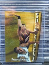 1997-98 Topps Finest Patrick Ewing Embossed Rare Gold #315 Knicks