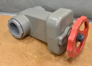 Spears 2021-025C, 2-1/2" Gate Valve, CPVC, EPDM "O" Ring - Picture 1 of 6