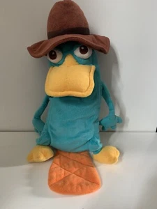 phineas and ferb perry the platypus Disney Parks 16”excellent Condition M - Picture 1 of 3