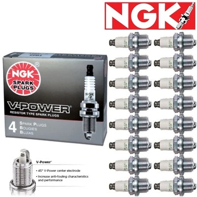 Paquete de 16 bujías NGK V-Power 2003-2008 Dodge Ram 2500 5,7 L V8 Foto 1 de 4
