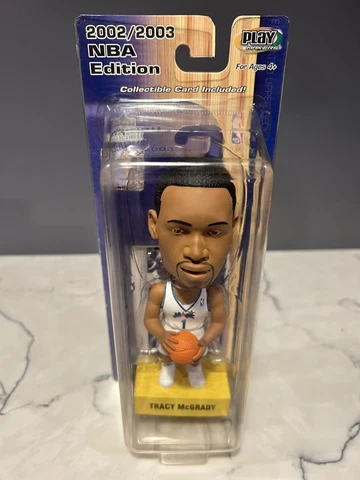 TRACY MCGRADY Orlando Magic 2002-2003 NBA Collectable Bobblehead Upper Deck Cover