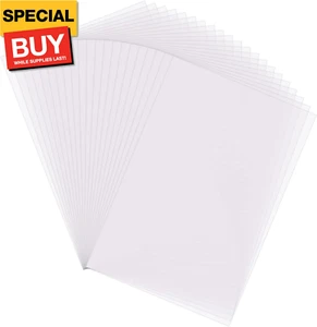 100 Sheets Tracing Sheet, 8.5 x 11 inches Artists Tracing Paper Pad White Transl - Picture 1 of 6