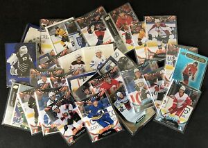 50-Card Hockey TEAM Lots w RCs, Inserts, Base, JERSEY Card - Pick Your Team